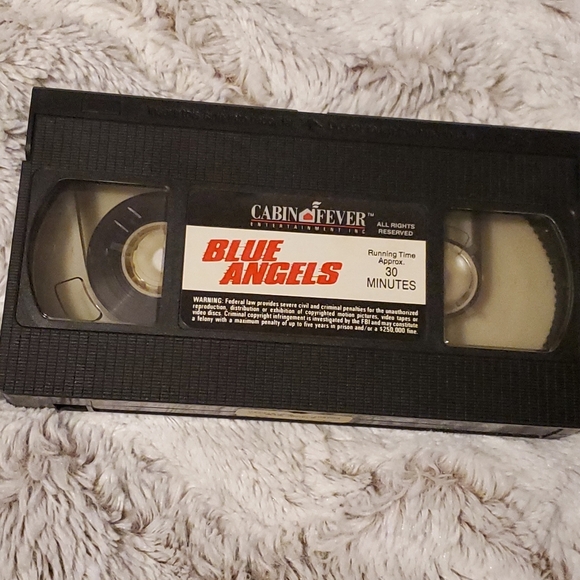 BLUE ANGELS A BACKSTAGE PASS VHS MUSIC BY TOM PETTY VAN HALEN NEW - Picture 5 of 6